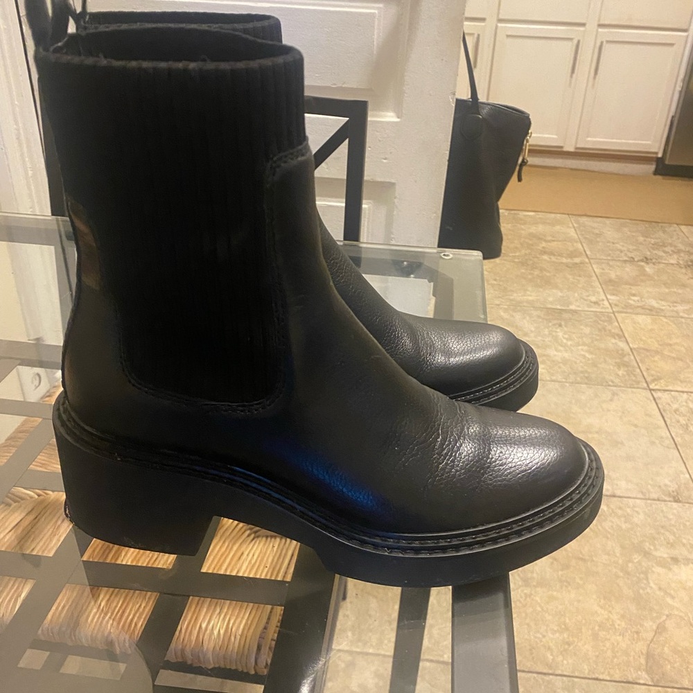 Dolce Vita Black Ankle Boots